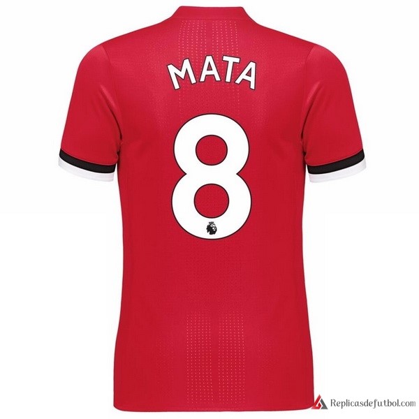 Camiseta Manchester United Primera equipación Mata 2017-2018